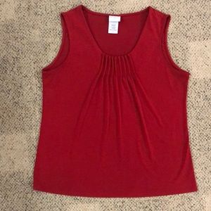 Jaclyn Smith Collection, Large, 95% polyester, 5% spandex, color-red